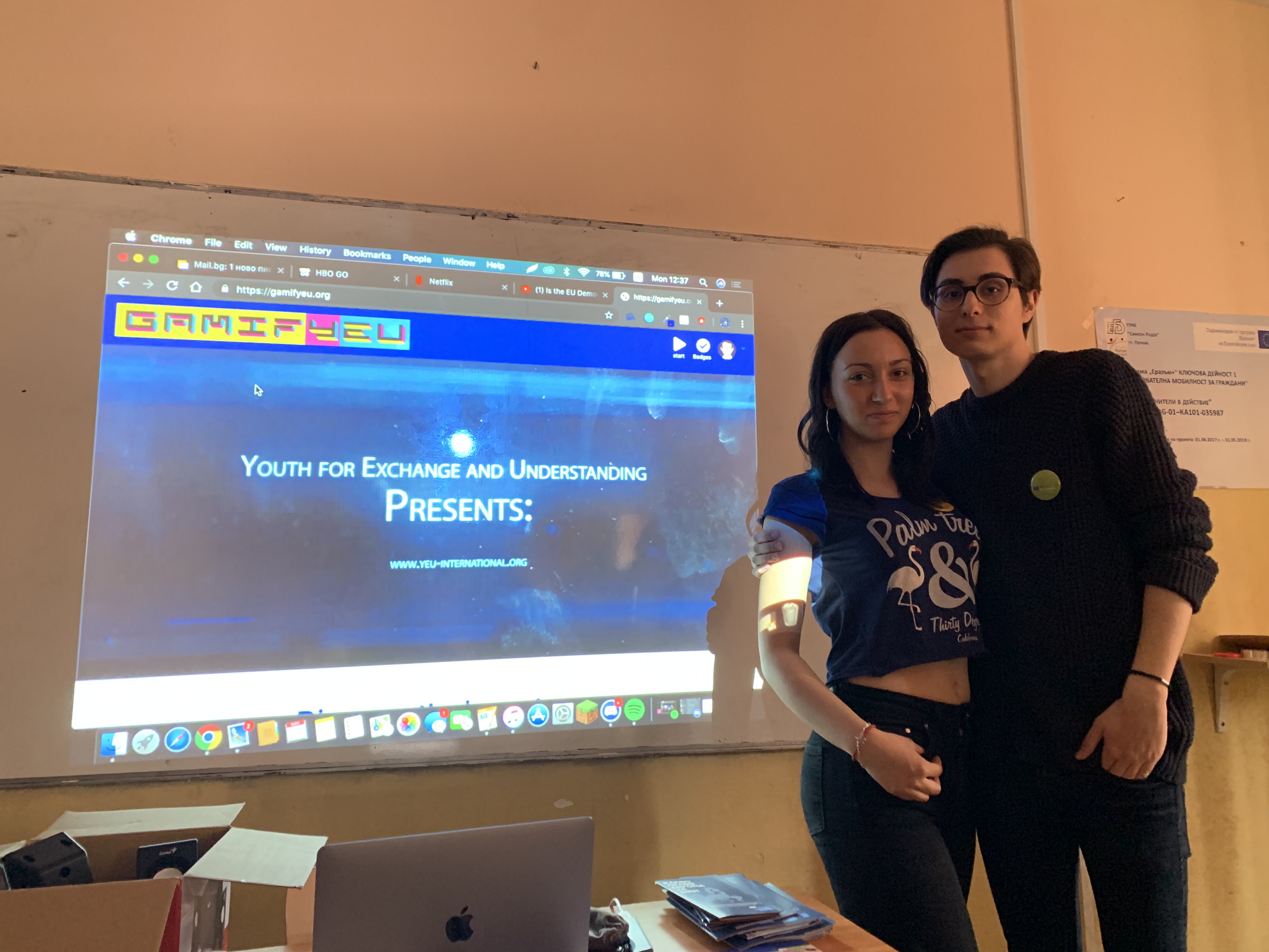 Information and Dissemination post-"Yes! GAM-EU: Youth Engagement Strategies and Gamification in the EU" Pt 2: Deni and Victor